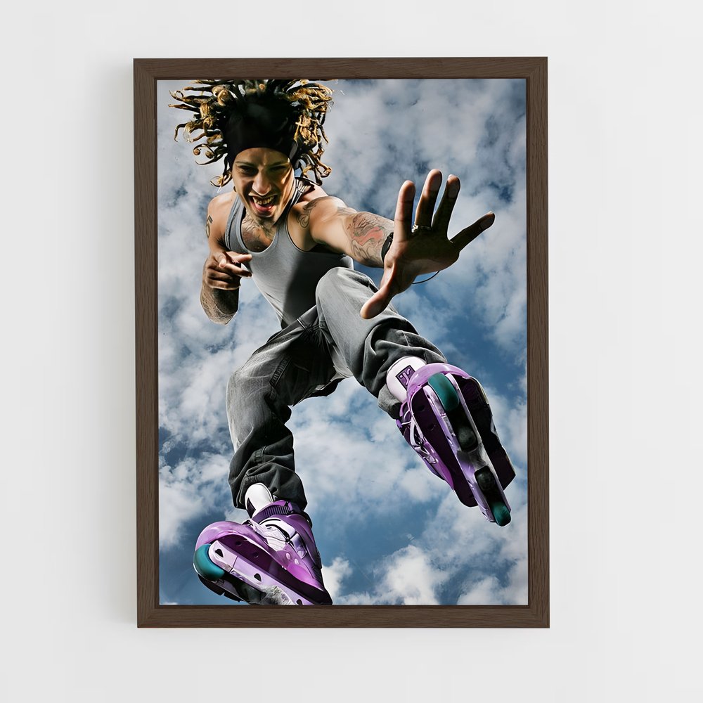 Poster Franky morales – affiche Rollerblade (vue 5)